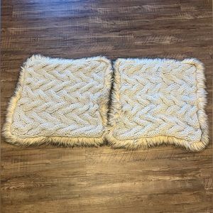 Pottery barn pillow slip covers